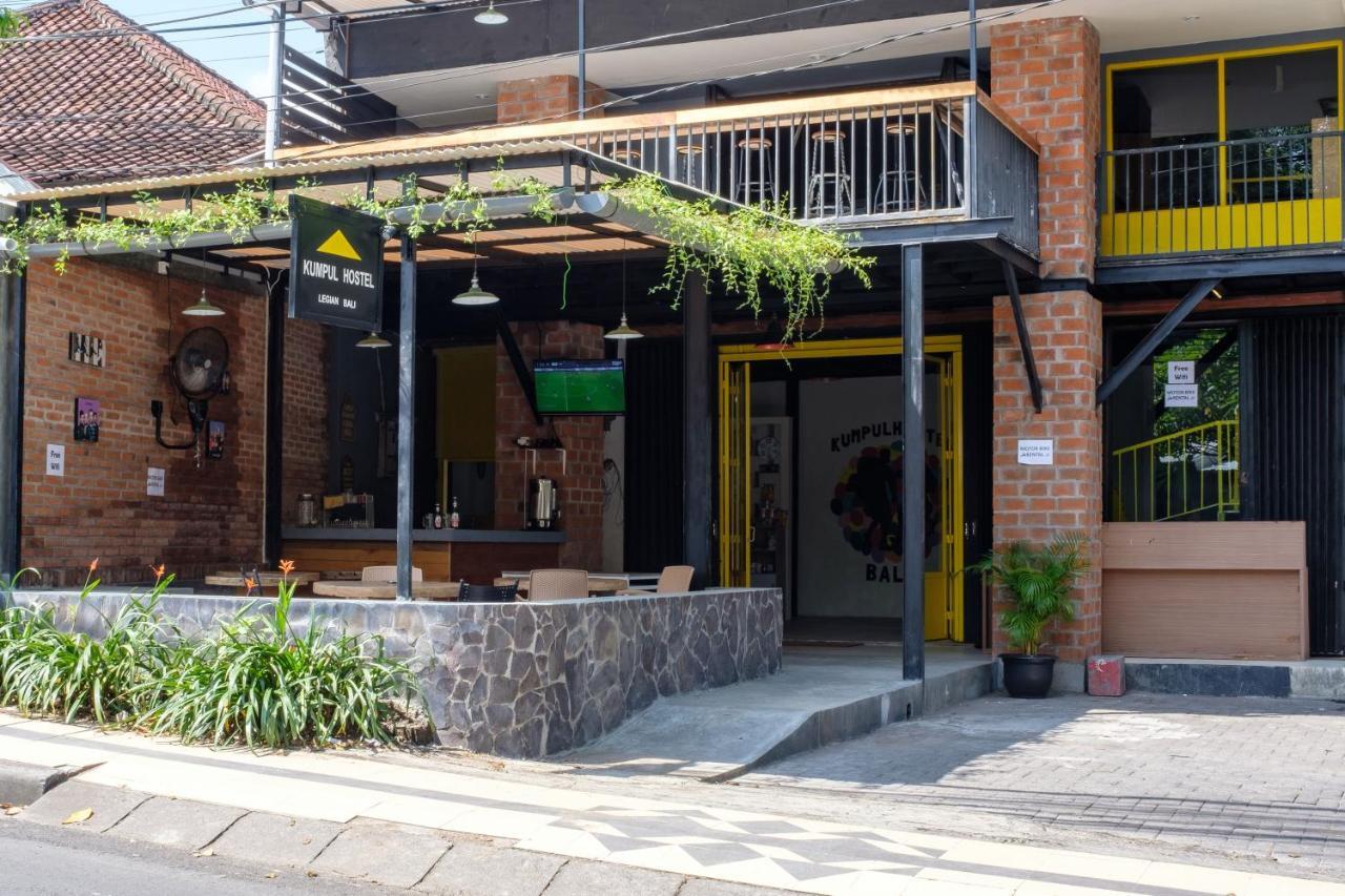 Kumpul Hostel Kuta Legian Exterior foto
